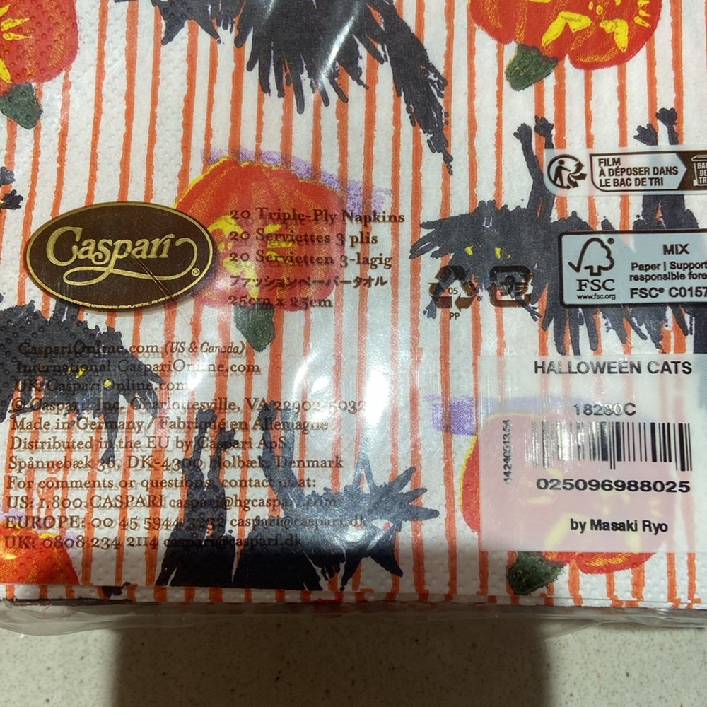 Halloween napkin bundle - Picture 4 of 4
